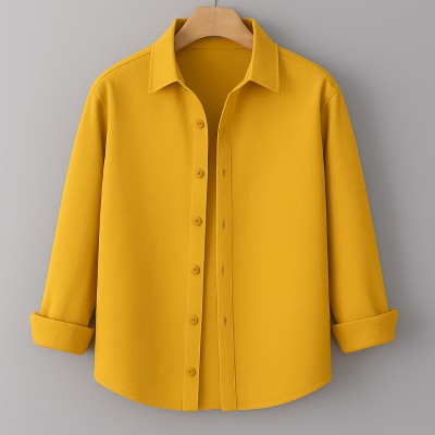Premium Men's Solid Shirt