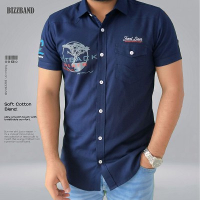 Men's Premium Half Design Shirt